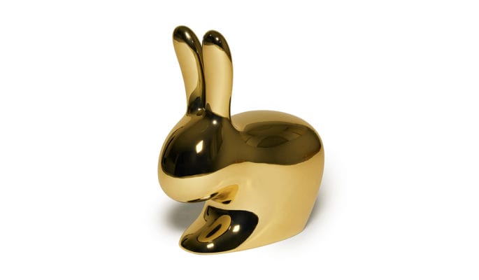 Unique rabbit chair in downtown Vancouver