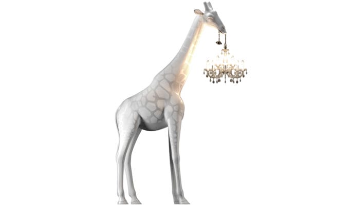 Giraffe in Love Chandelier