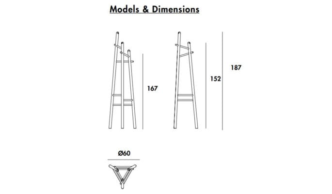 SAKTI Coat hanger 04 Dimensions website