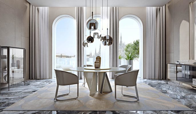 Milano Round Dining Table 02 Website