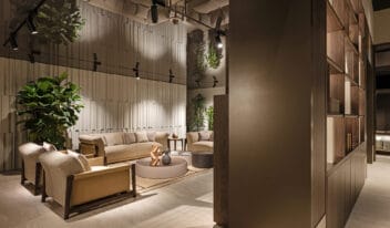 Kyma armchair back