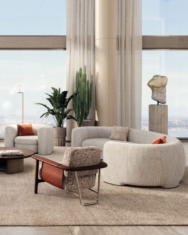 Soft Curves and Metallic Finishes